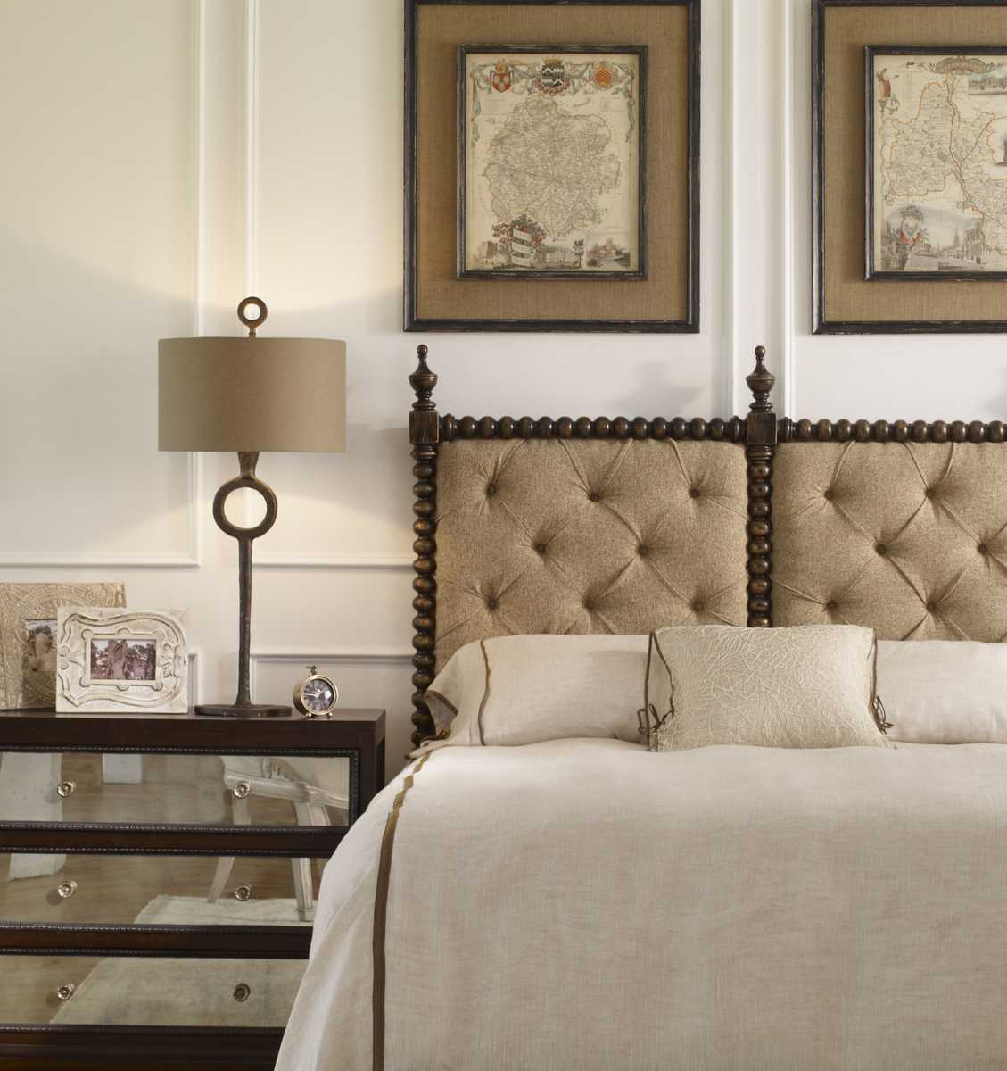 Ferrow Table Lamp on a bedside table at Addison West