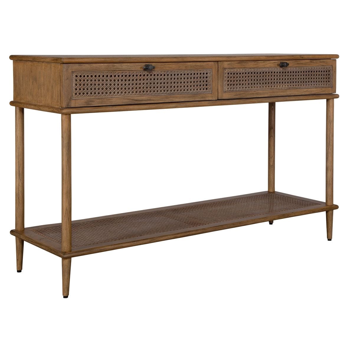 Corwin Console Table on a white background at Addison West