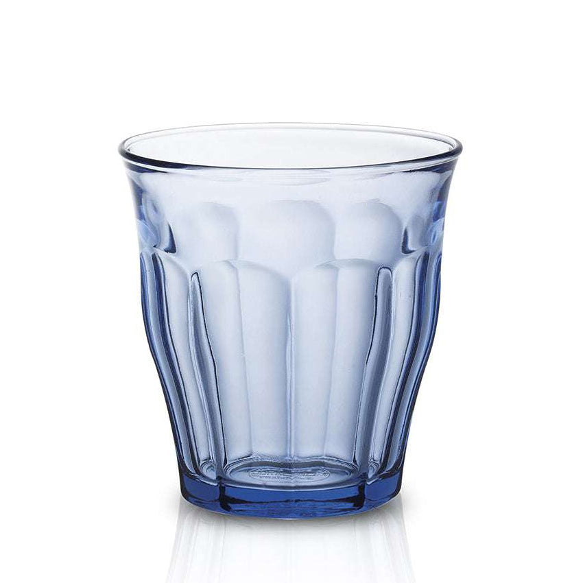 Duralex Le Picardie® Marine Glass Tumbler on a white background at Addison West