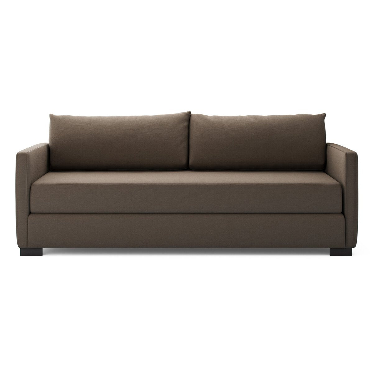 Four Hands Queen Wickham Sleeper Sofa in Savoy Coffee on a white background at Addison West