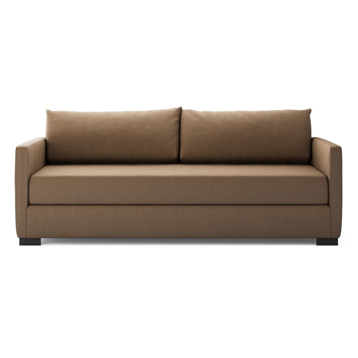 Four Hands Queen Wickham Sleeper Sofa in Savoy Ochre on a white background at Addison West