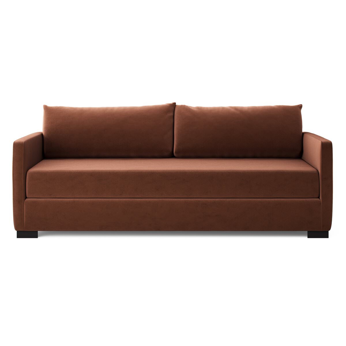 Four Hands Queen Wickham Sleeper Sofa in Surrey Auburn on a white background at Addison West