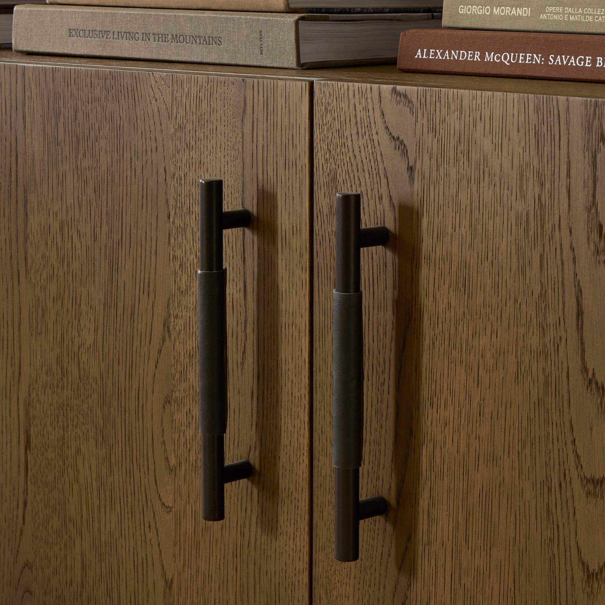 Four Hands Rosedale Media Console in Chaps Ebony at Addison West