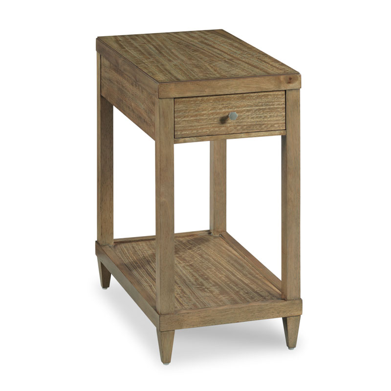 Greenwich Drink Table in Soho Finish on a white background at Addison West