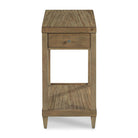 Greenwich Drink Table in Soho Finish on a white background at Addison West