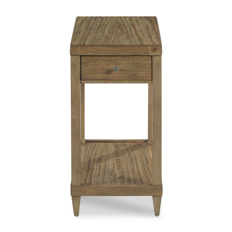Greenwich Drink Table in Soho Finish on a white background at Addison West