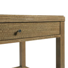 Thompson Bedside Table in Soho Finish on a white background at Addison West