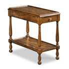 Bibbee Drink Table in Sonoma Finish on a white background at Addison West