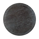 Montecito Side Table in Slate Finish on a white background at Addison West
