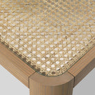 Salton Side Table in Costa Finish on a white background at Addison West