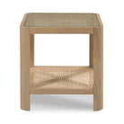 Salton Side Table in Costa Finish on a white background at Addison West