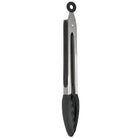 9" Silicone Tipped Locking Tongs on a white background at Addison West