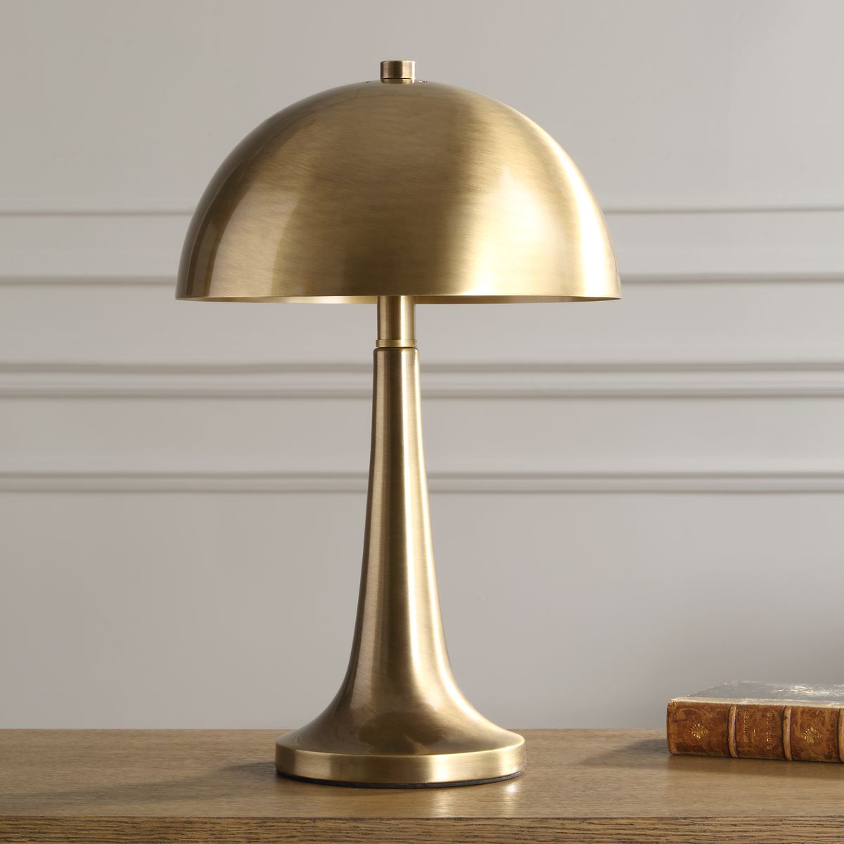 Davin Table Lamp on a table at Addison West