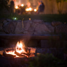 Backyard firepit