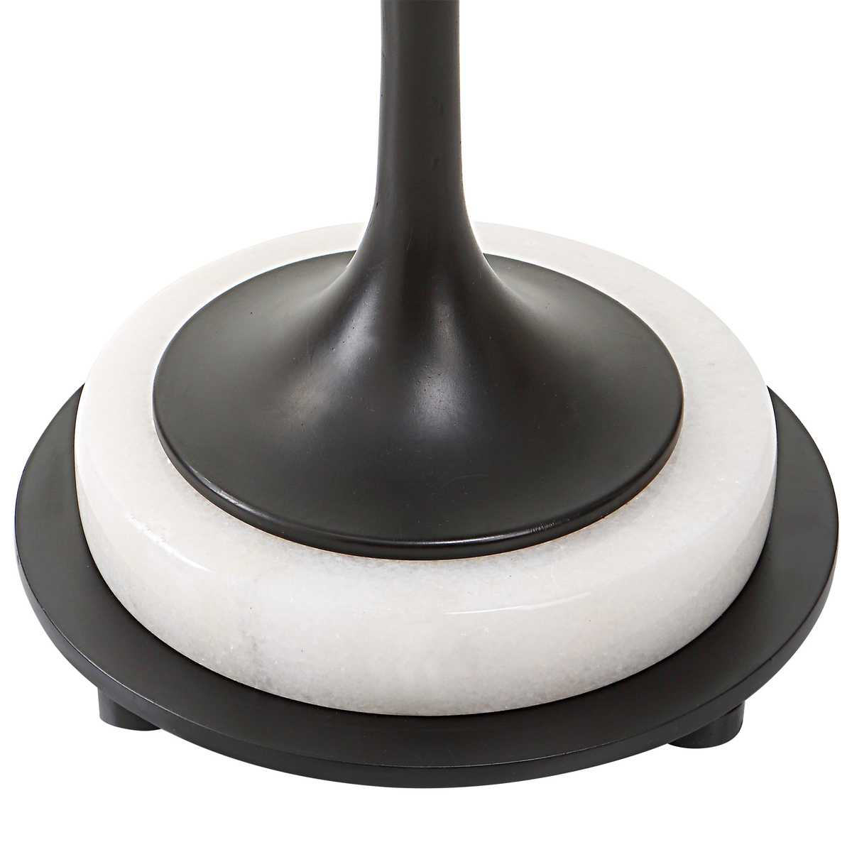 Close up of Sennett Accent Table on a white background at Addison West