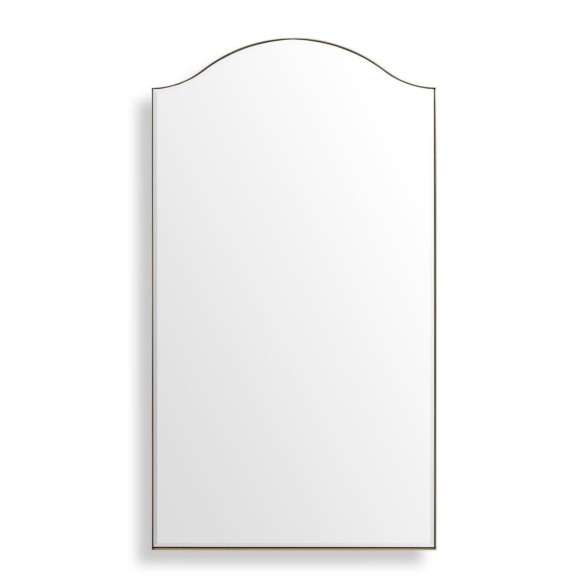 Mallorin Arch Full Length Mirror on a white background at Addison West