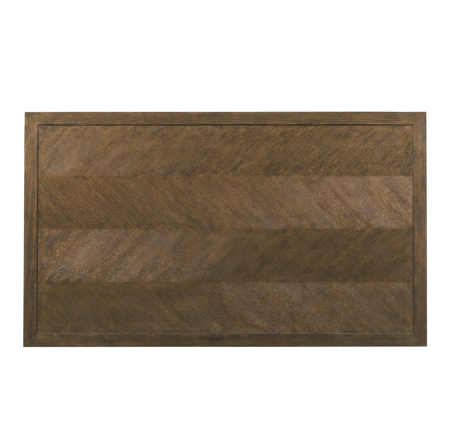 Lucia Cocktail Table in Tobacco Finish on a white background at Addison West