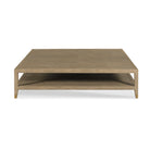 Maxwell Cocktail Table in Vintage Finish on a white background at Addison West