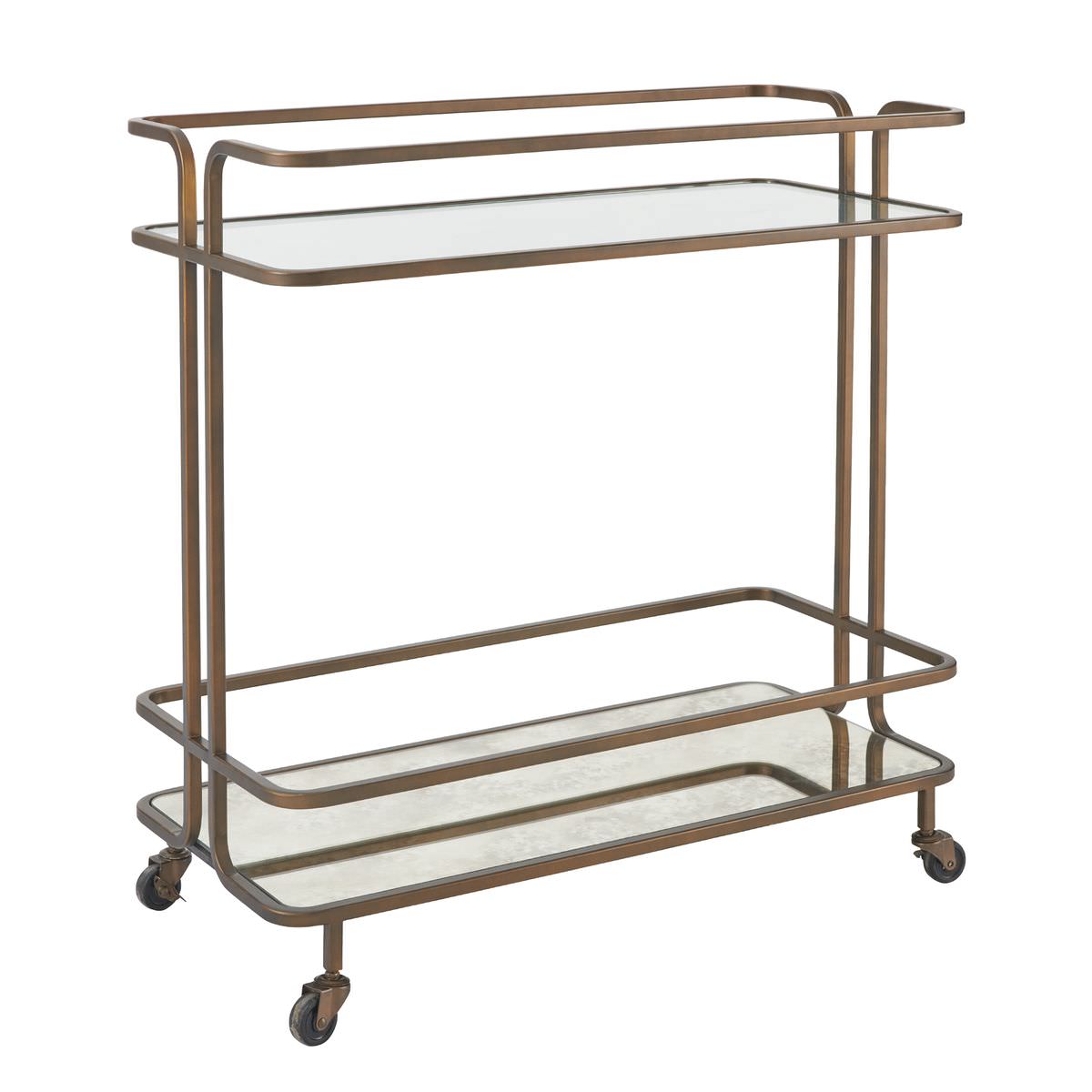 Errol Bar Cart on a white background at Addison West