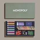 Monopoly Grand Folding Edition on a green background at Addison West