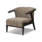 Four Hands Fabian Chair in Taupe Shearling on a white background at Addison West