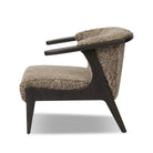 Four Hands Fabian Chair in Taupe Shearling on a white background at Addison West