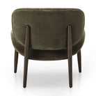 Four Hands Celine Chair in Monte Olive on a white background at Addison West