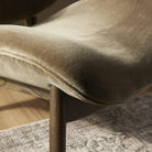 Four Hands Celine Chair in Monte Olive on in a living room at Addison West