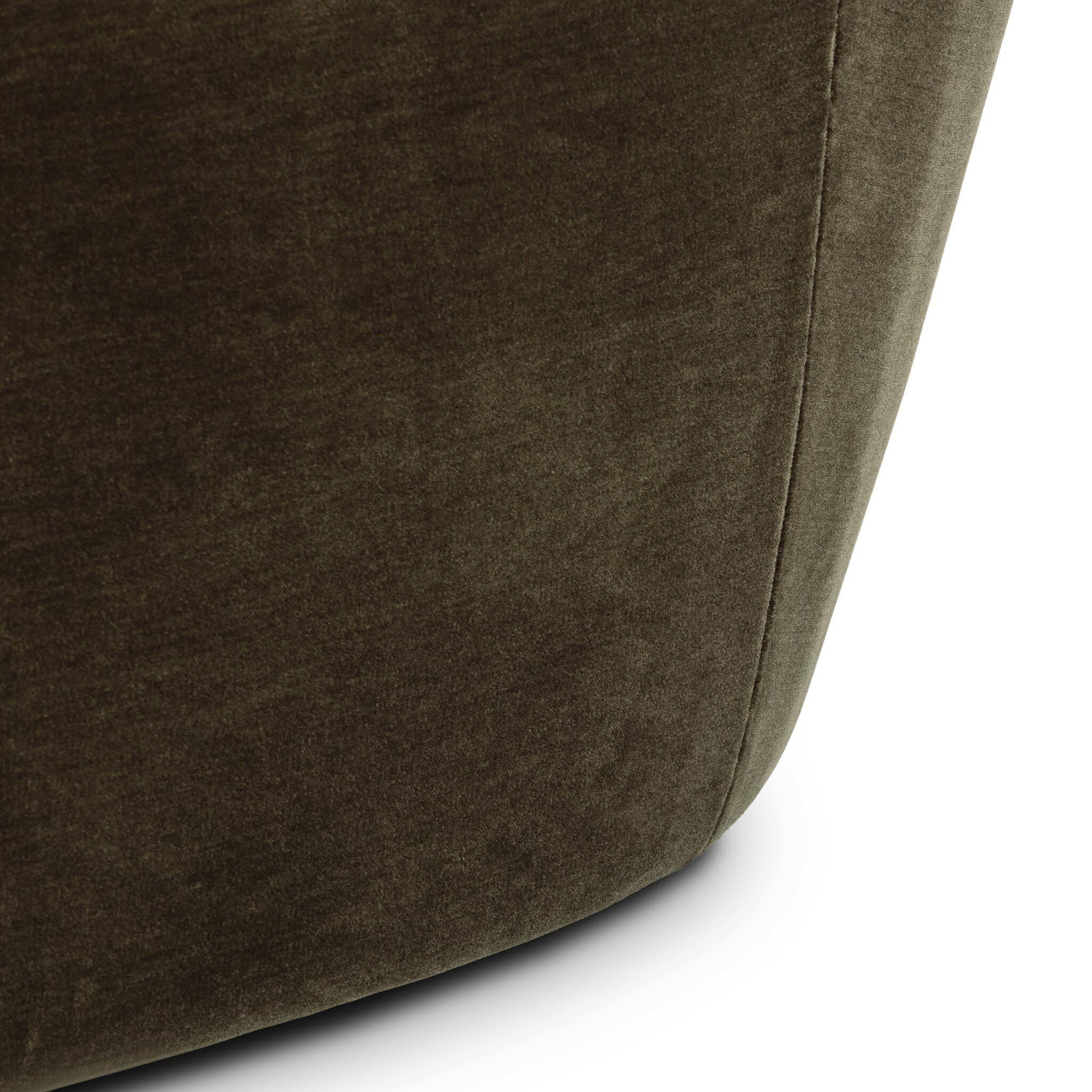 Four Hands Amelie Chair in Monte Olive on a white background at Addison West