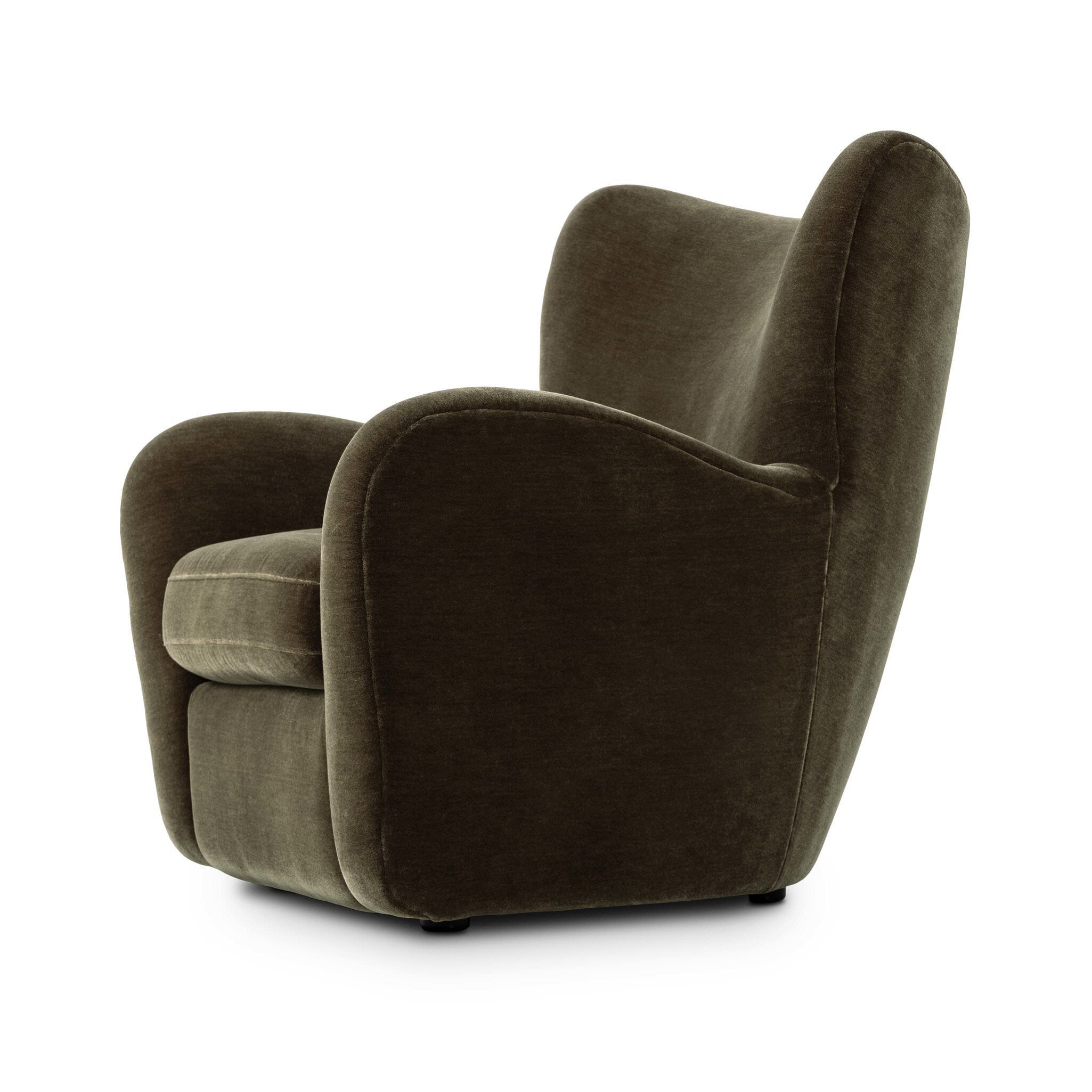 Four Hands Amelie Chair in Monte Olive on a white background at Addison West