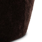 Four Hands Amelie Chair in Cocoa Shearling on a white background at Addison West