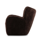 Four Hands Amelie Chair in Cocoa Shearling on a white background at Addison West