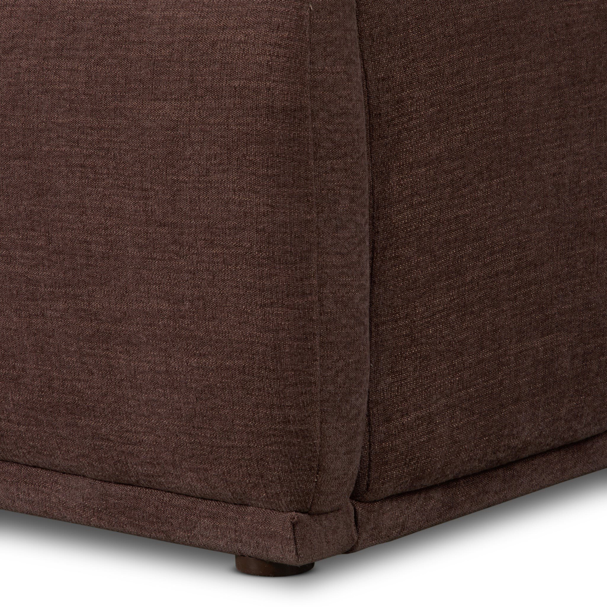 Four Hands Julia Bed in Laughlin Plum, King on a white background at Addison West
