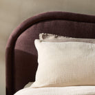Four Hands Julia Bed in Laughlin Plum, King on a white background at Addison West
