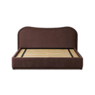 Four Hands Julia Bed in Laughlin Plum, King on a white background at Addison West