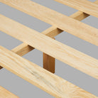 Four Hands Julia Bed in Fayette Cloud, Queen on a white background at Addison West