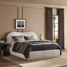 Four Hands Julia Bed in Fayette Cloud, Queen in a bedroom at Addison West