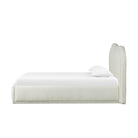 Four Hands Julia Bed in Fayette Cloud, Queen on a white background at Addison West
