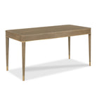 Livingston Writing Table in Vintage Finish on a white background at Addison West