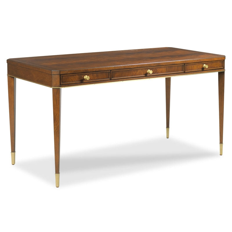 Livingston Writing Table in Margate Finish on a white background at Addison West
