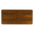 Livingston Writing Table in Margate Finish on a white background at Addison West