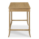 Sconset Writing Table in Limewash Finish on a white background at Addison West