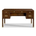 Grenville Desk in Montserrat Finish on a white background at Addison West