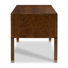 Grenville Desk in Montserrat Finish on a white background at Addison West