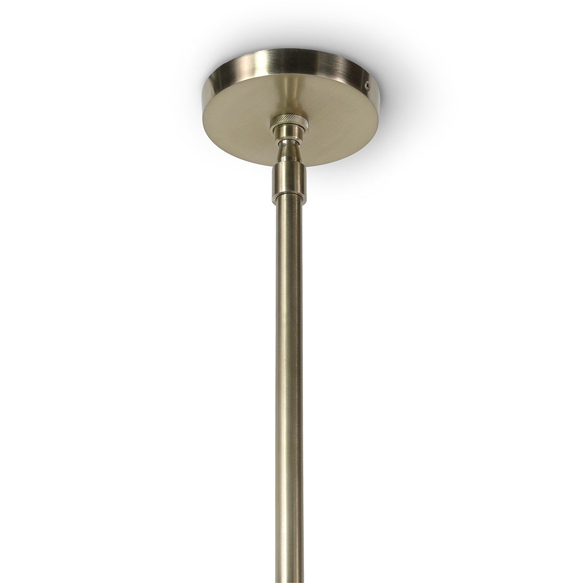 Close up of Palecek Hendrick Pendant in Cream on a white background at Addison West