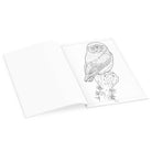 Owls Coloring Book on a white background at Addison West