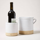Farmhouse Pottery Silo Medium Crock on a white background at Addison West