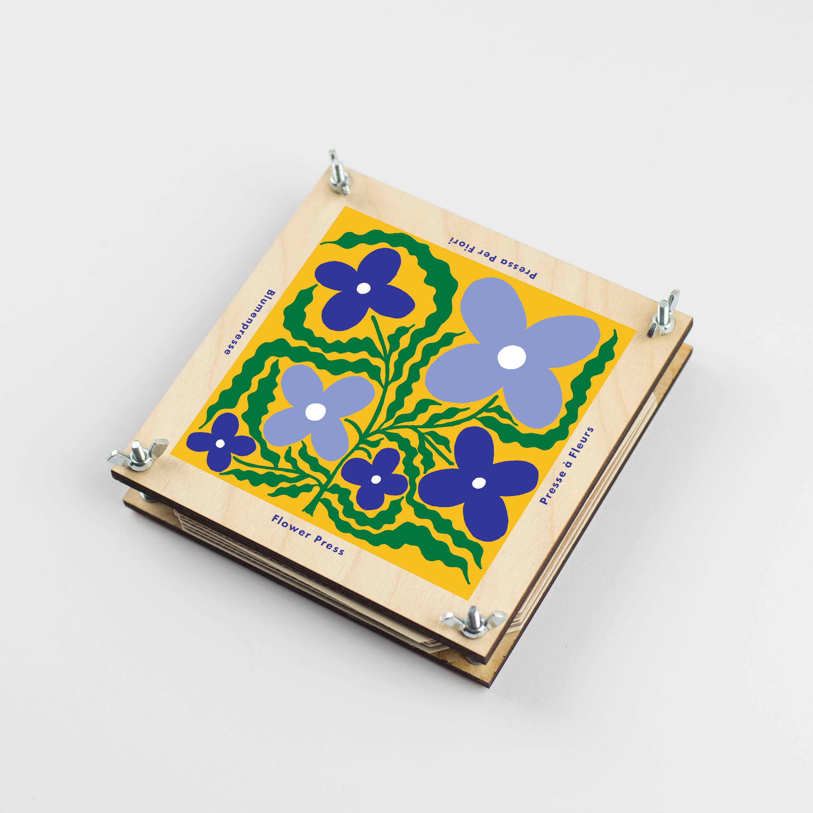Flower Press in Smock on a white background at Addison West