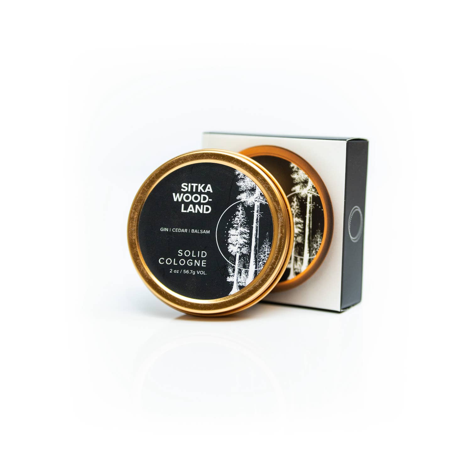 Sitka Woodland Solid Cologne on a white background at Addison West