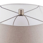 Close up of Calmere Table Lamp on a white background at Addison West